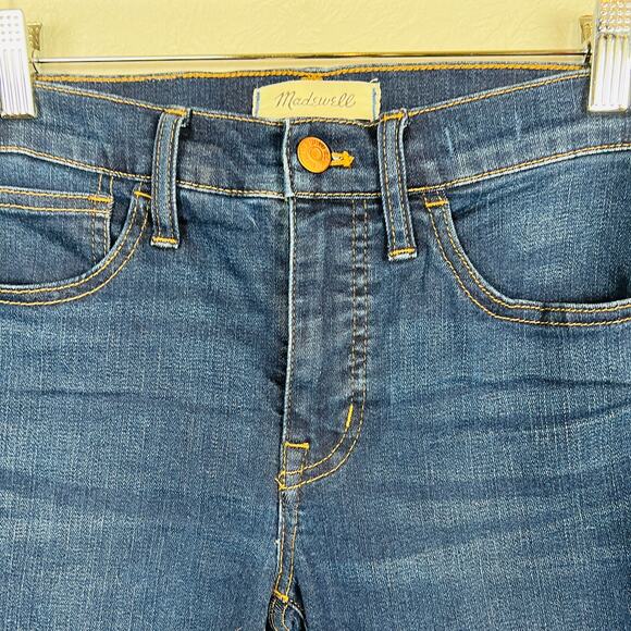 Madewell Roadtripper Jeans Slim Cut Dark Wash Blue - 24 - Picture 3 of 5